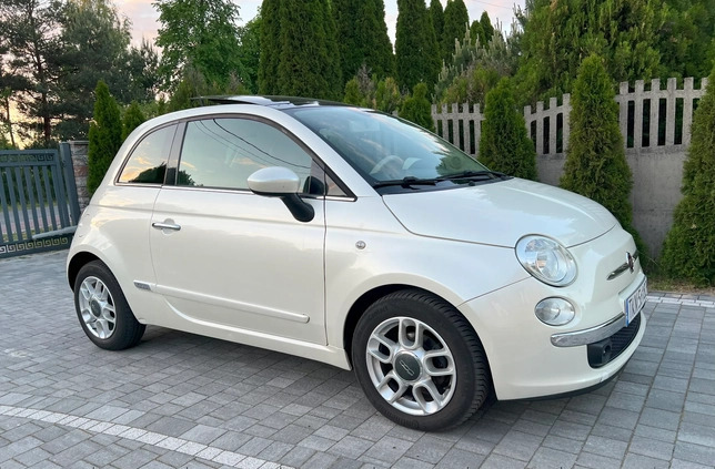 Fiat 500 cena 25900 przebieg: 130000, rok produkcji 2008 z Końskie małe 326